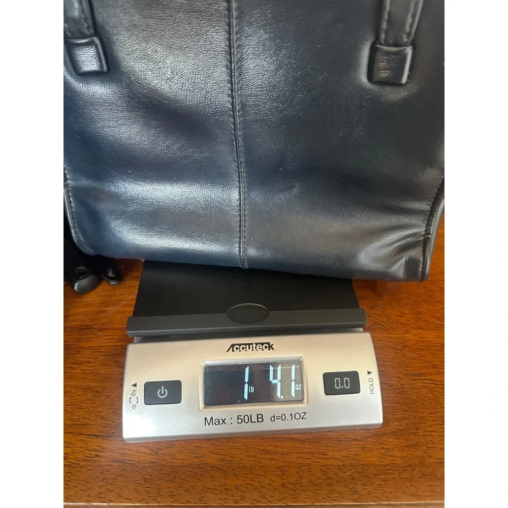 Vintage Black Faux Leather Frame Handbag Gold‎ Hardware Paisley Lining Satchel